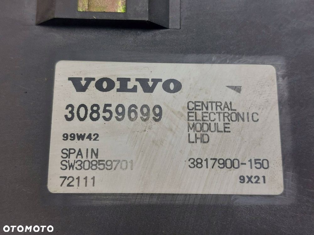 MODUŁ KOMFORTU VOLVO V40 I S40 I 30859699 - 4