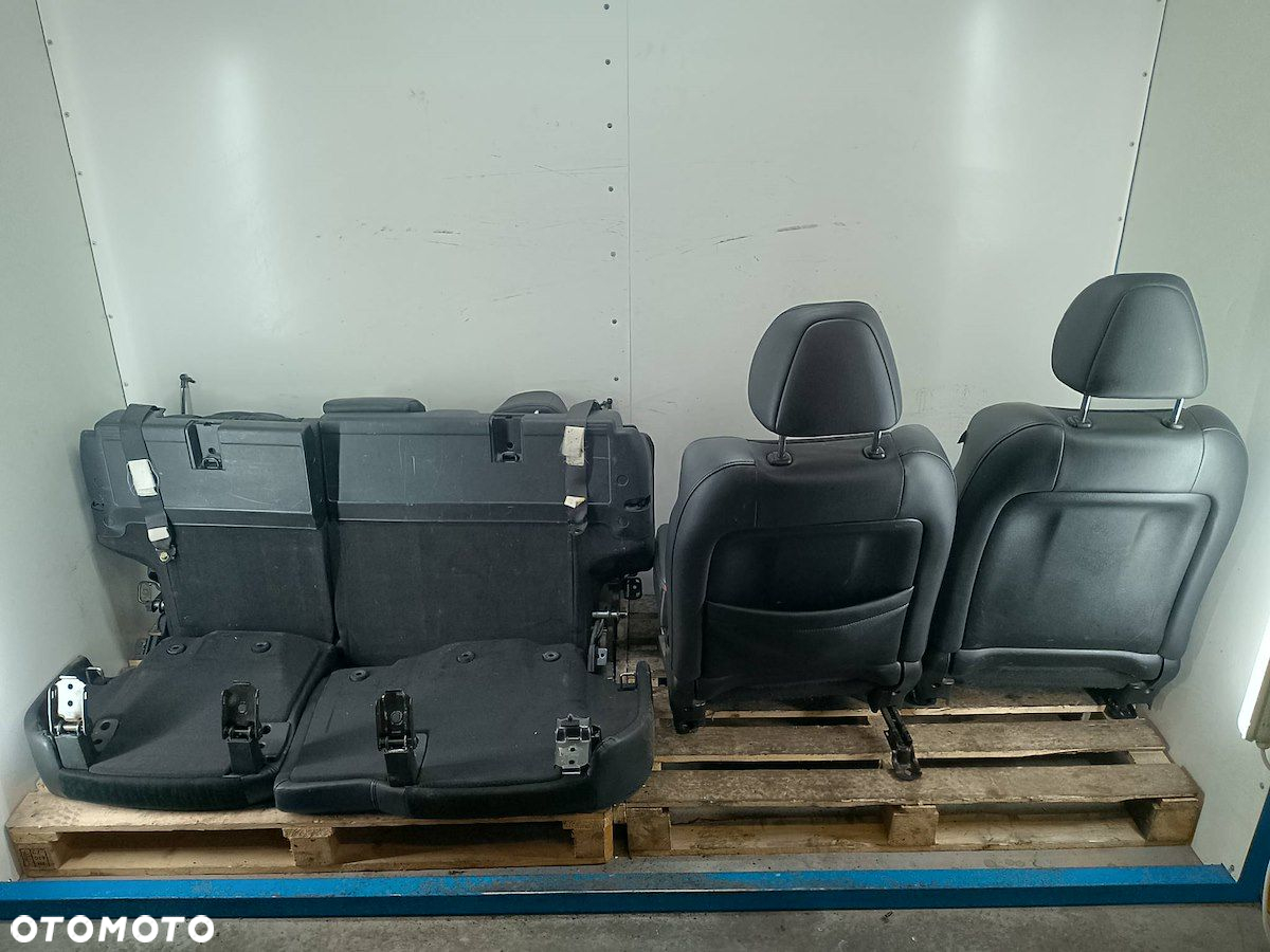 FOTELE KANAPA BOCZKI PÓŁ-SKÓRA KOMPLET HONDA ACCORD VII 2.2 I-CTDI KOMBI - 5