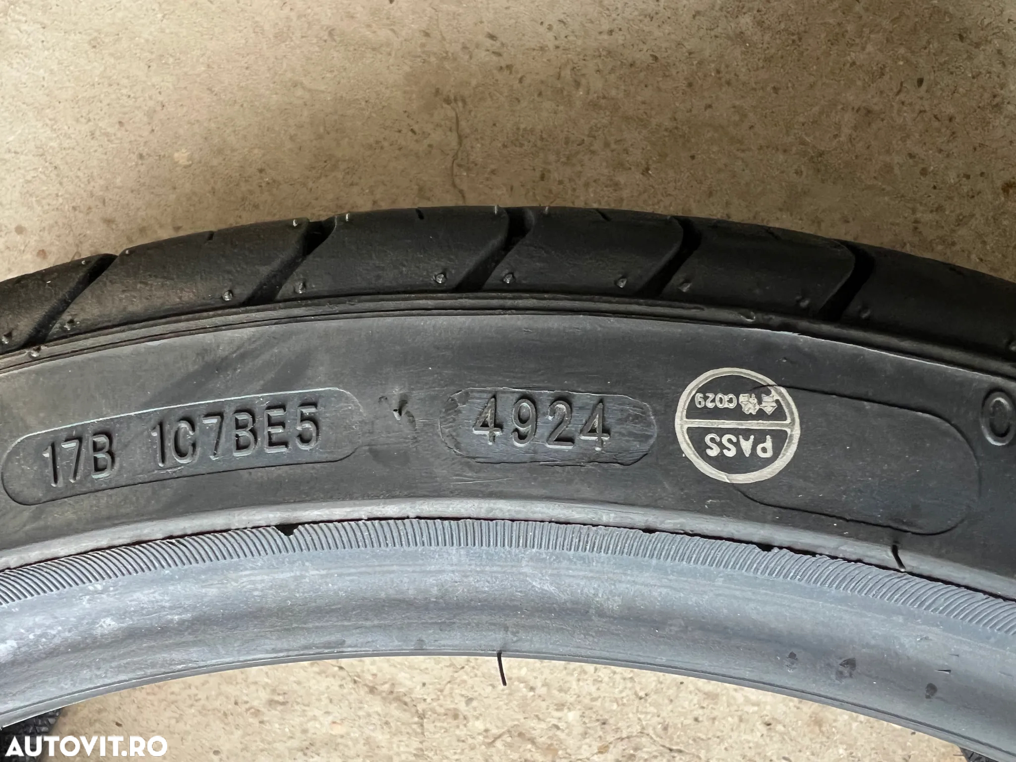 4 anvelope vara 245-35-19 si 275-30-19 bmw E60 E90 BMW seria5 anvelope cu protectie janta - 6
