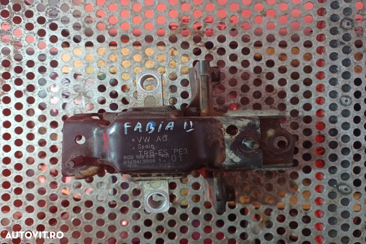 Suport motor stanga 6Q0199556 Skoda Fabia 5J  [din 2007 pana  2010] seria Hatchback 1.2 MT (70 hp) - 2