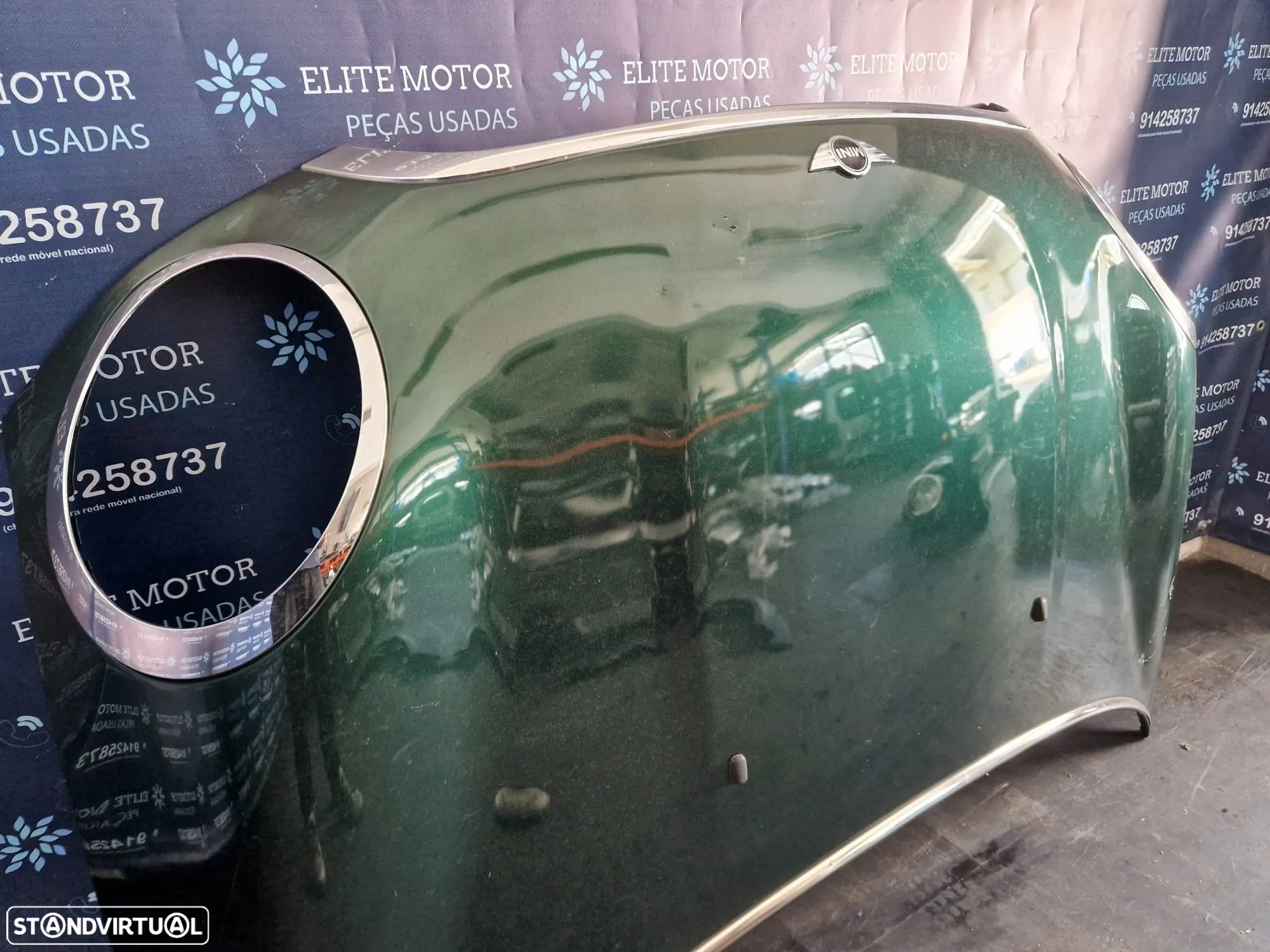 Frente completa usada MINI ONE COOPER R56 1.6D LCI capot parachoques guardalamas oticas radiadores R55 R57 - 12