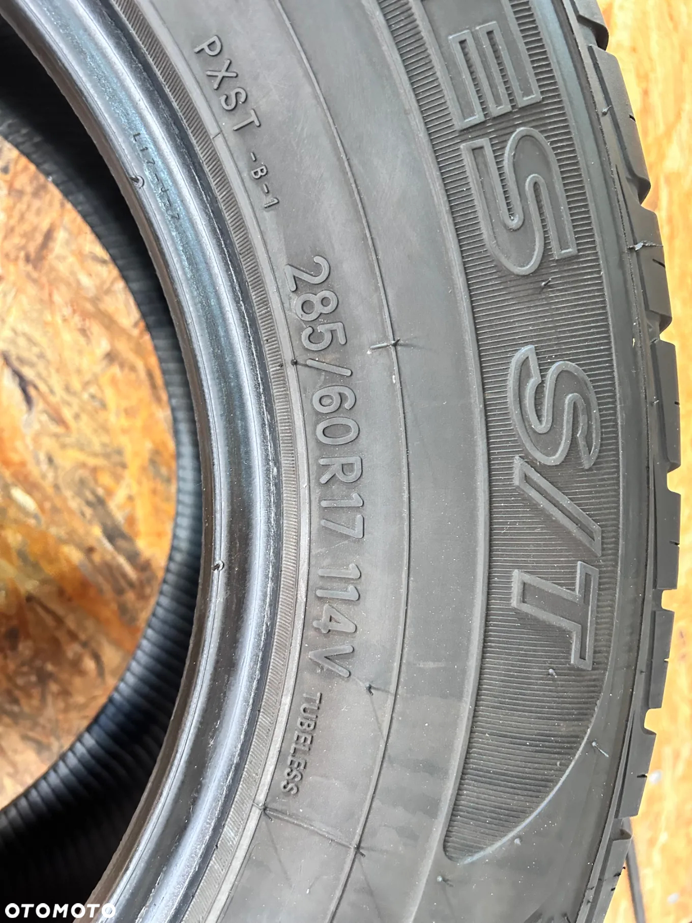4 OPONY LETNIE TOYO 285/60/17  114V - 11
