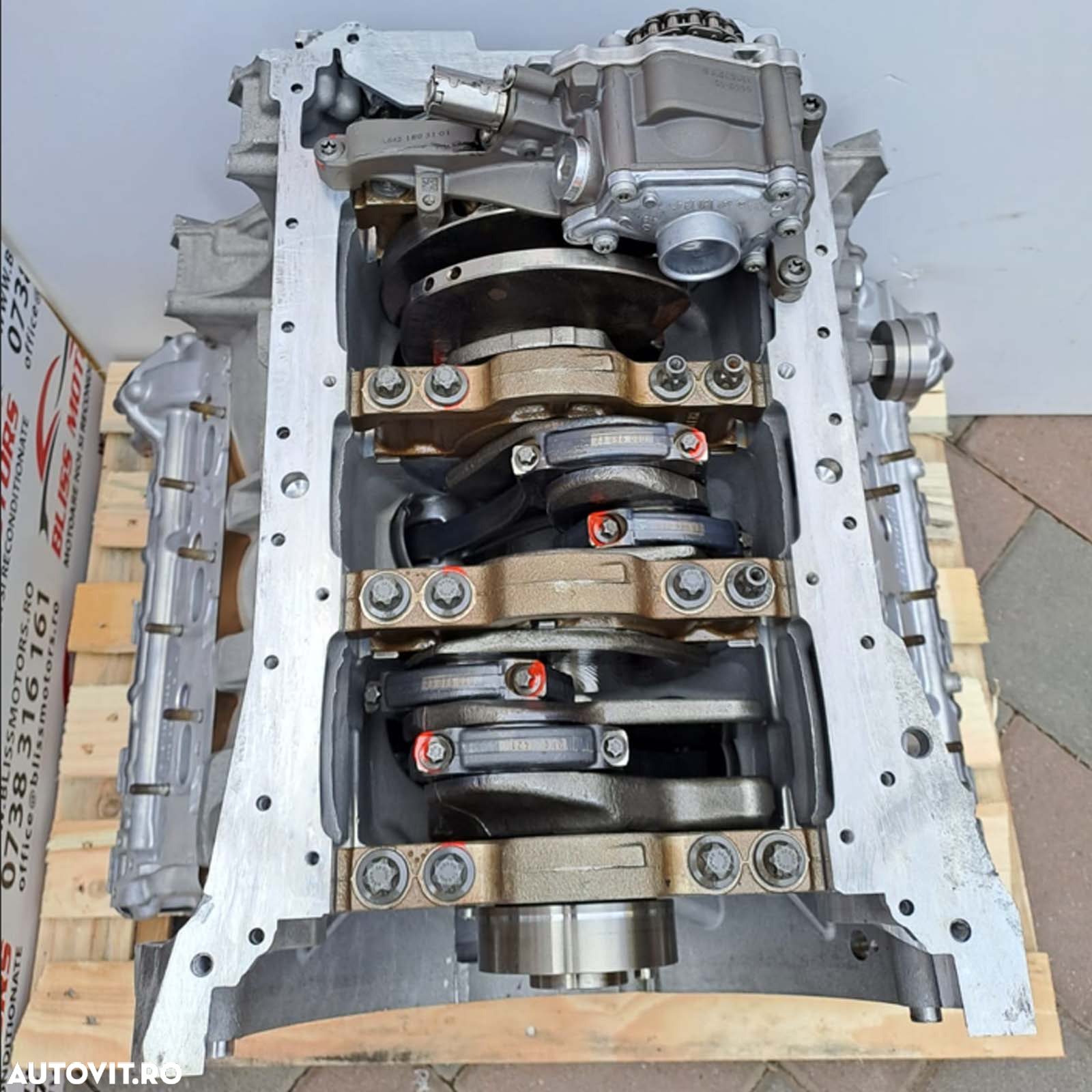Motor 3.0 Mercedes C-Class E-Class S-Class M-Class R-Class GL GLK E6 642  Garantie. 6-12 luni. Livram oriunde in tara si UE - 12