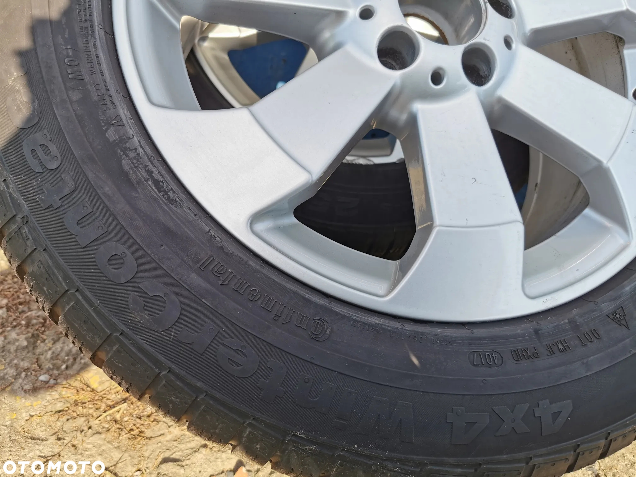 Mercedes GL ML w166 Koła z oponami zimowymi 18x8j ET56,5 5x112 - 9
