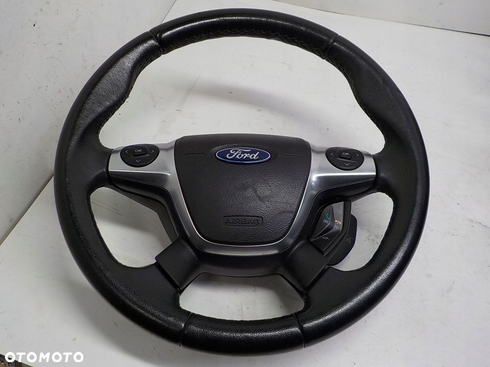 FORD C-MAX II MK2 FOCUS III MK3 KIEROWNICA SKÓRA AIRBAG PODUSZKA KIEROWCY - 1