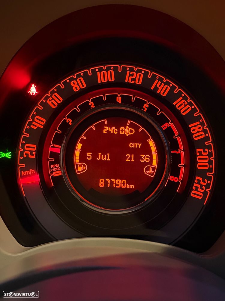 Fiat 500 1.2 Lounge S&S - 4