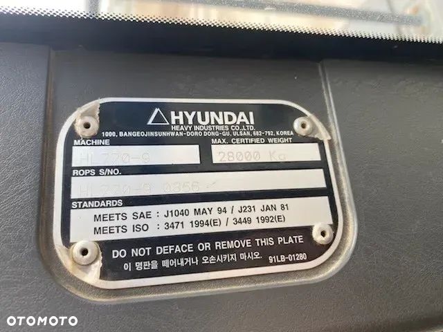 Hyundai HL770‑9 - 6