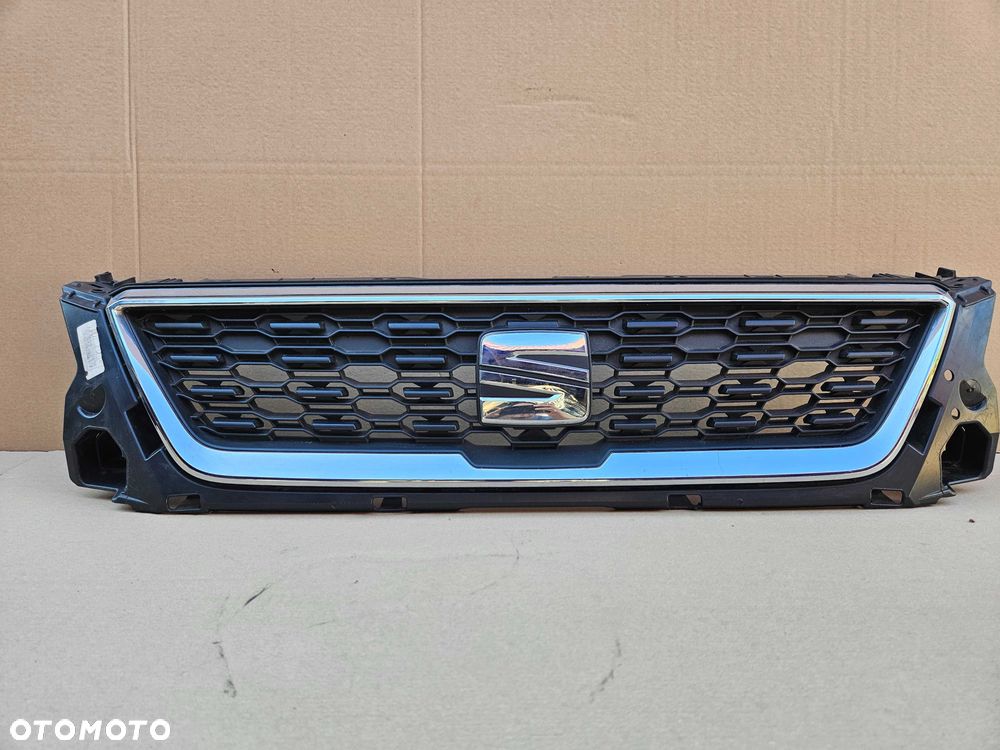 SEAT IBIZA 5 V 17- grill gril atrapa zderzaka chrom kratka 6F0853654D - 2