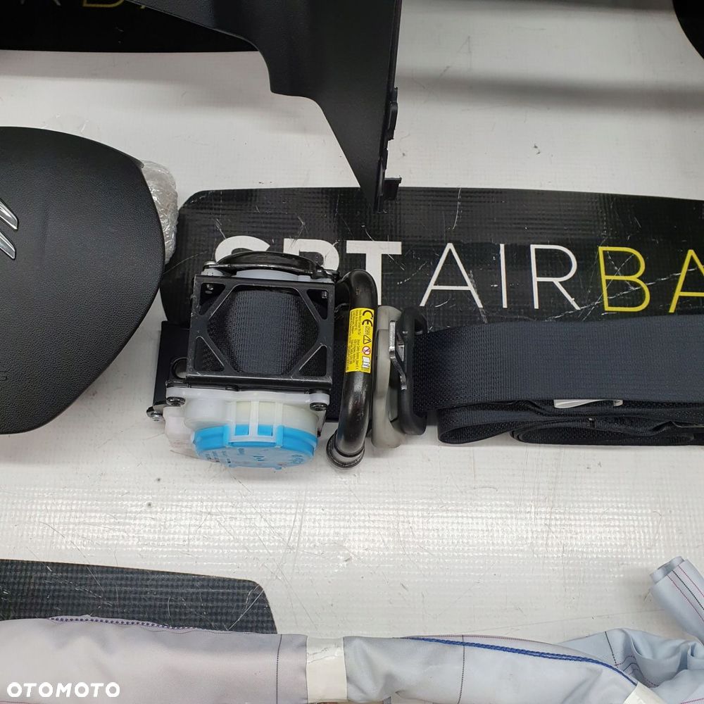 CITROEN C1 DESKA ROZDZIELCZA KONSOLA KOKPIT PULPIT PODUSZKI AIRBAG AIR BAG PASY KIT SET - 6