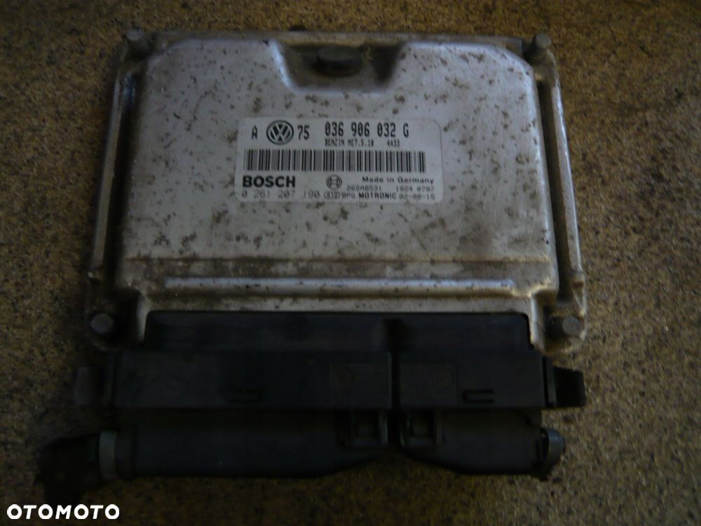 Komputer Sterownik Silnika 0261207190 VW Golf IV Polo 9N Lupo - 1