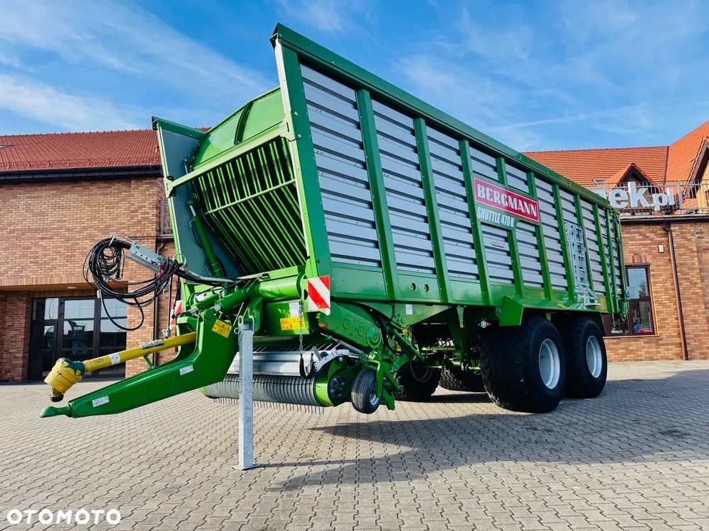Bergmann Przyczepa samozbierająca Shuttle 470 K duża pojemność - 5