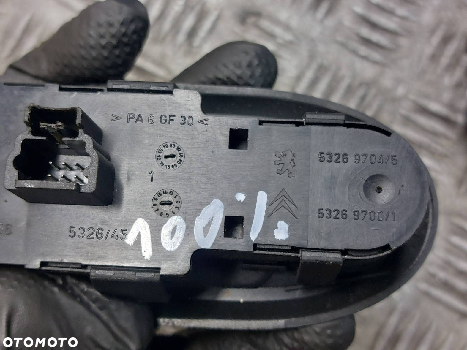 PANEL STEROWANIA SZYB PEUGEOT 407 I 96468703XT - 3