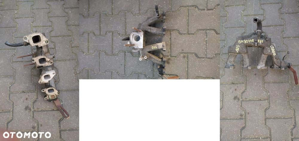 OPEL DAEWOO SAAB KOLEKTOR SSĄCY METALOWY ALUMINIUM - 5
