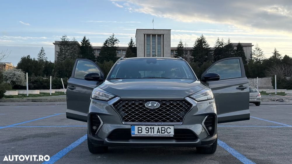 Hyundai Tucson blue 2.0 CRDi 4WD Aut. N Line - 1