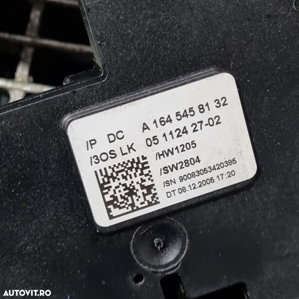 Spirala volan Mercedes ML W164 2005 - 2008 (1446) A1645458132 - 4
