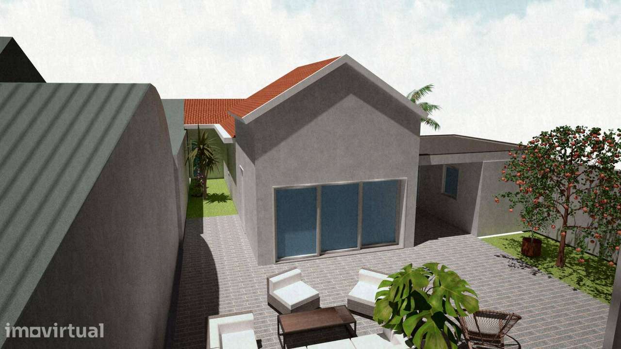 Moradia com Projeto Aprovado para Reabilitação | Oliveirinha – Aveiro - Grande imagem: 3/8