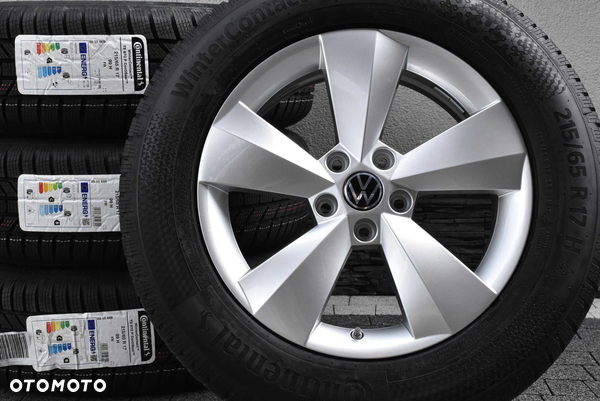 Nowe koła zimowe OEM VW Tiguan Audi Q3 Skoda Kodiaq 17" Continental 24