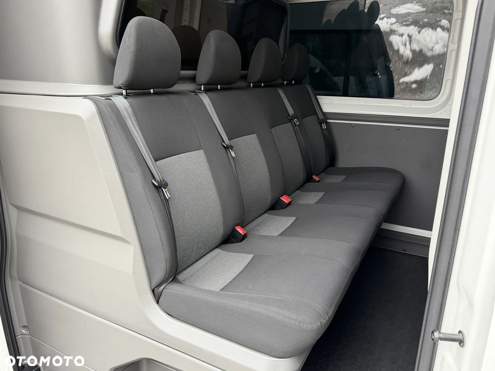 Volkswagen Crafter Brygadowy 7 osób / L4H2 / Oryginalna zabudowa VW / 2.0 TDI 140km / EURO6 / Najbogatsza wersja / FULL LED / Automatyczna skrzynia biegów / FV 23% - 24