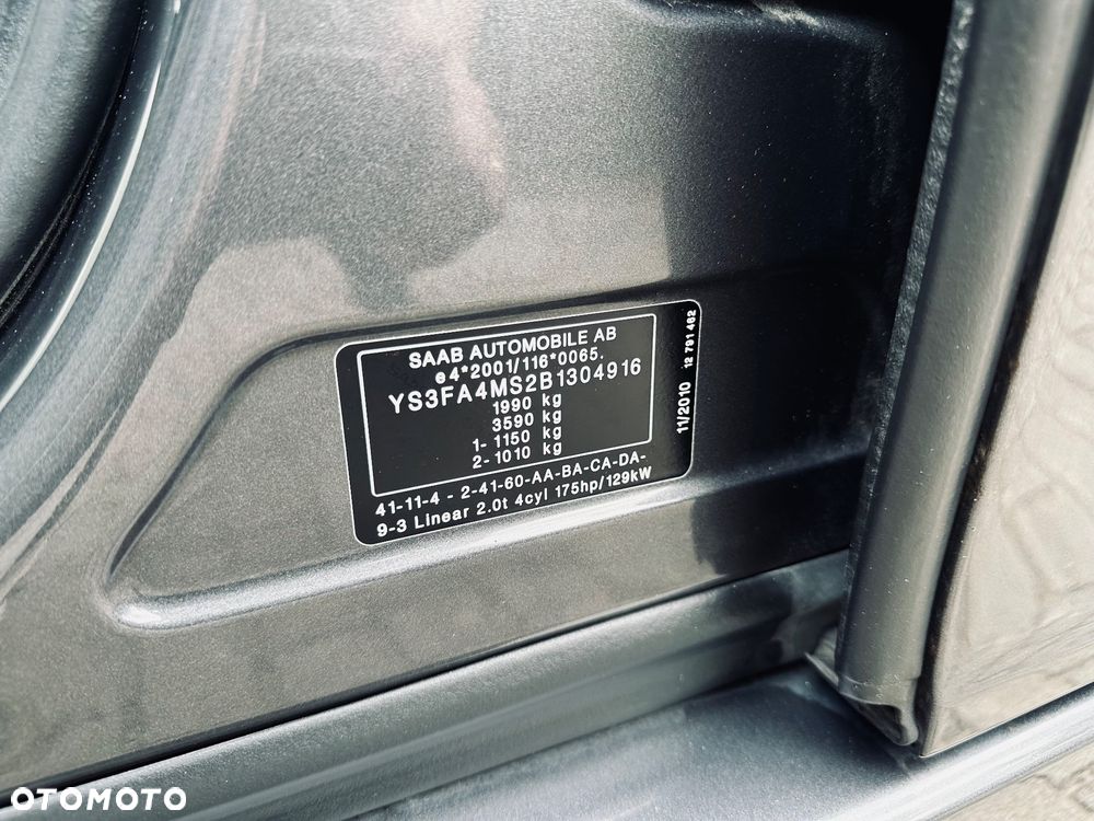 Saab 9-3 2.0T Linear - 40