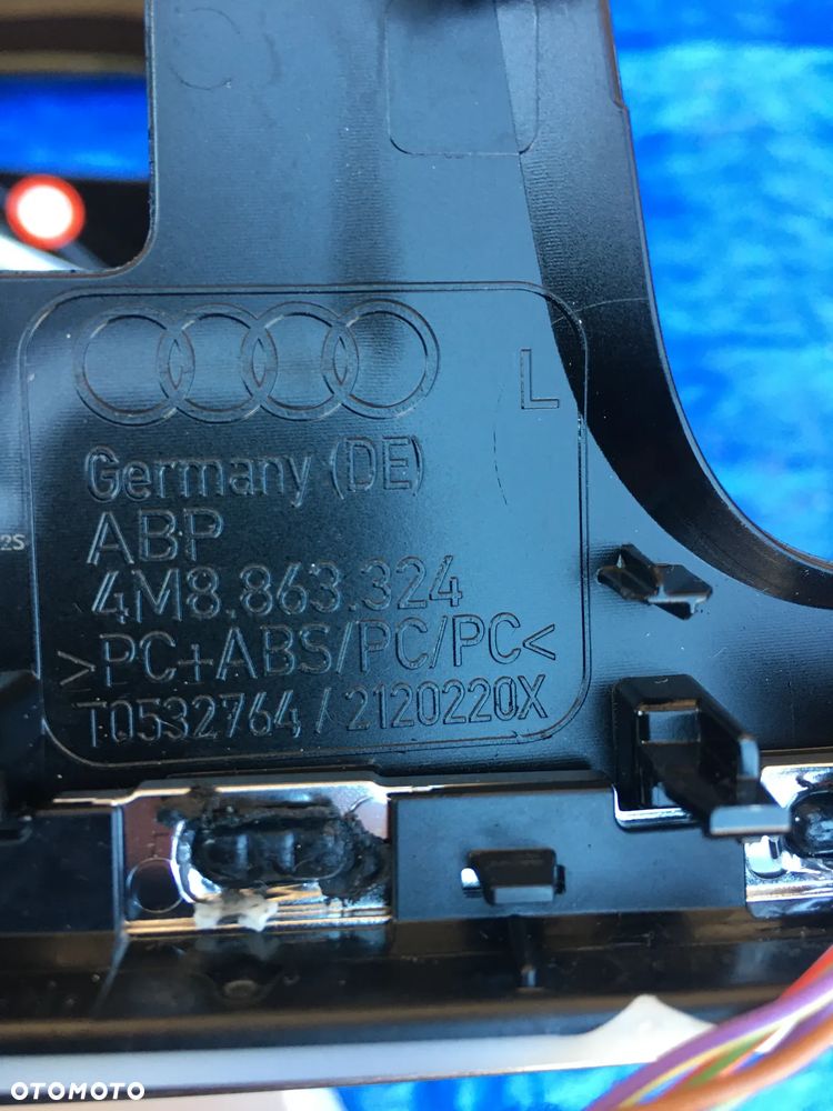 AUDI Q7 SQ7 4M / LIFT / S-LINE  / DEKORY DEKOR / LISTWA LISTWY / OZDOBNE / EUROPA / KOMPLET 2023r - 10