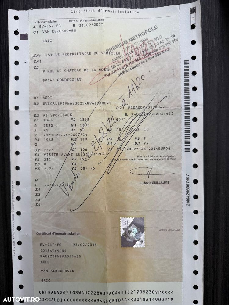 Audi A3 2.0 TDI ack (clean diesel) S line Sportpaket - 9