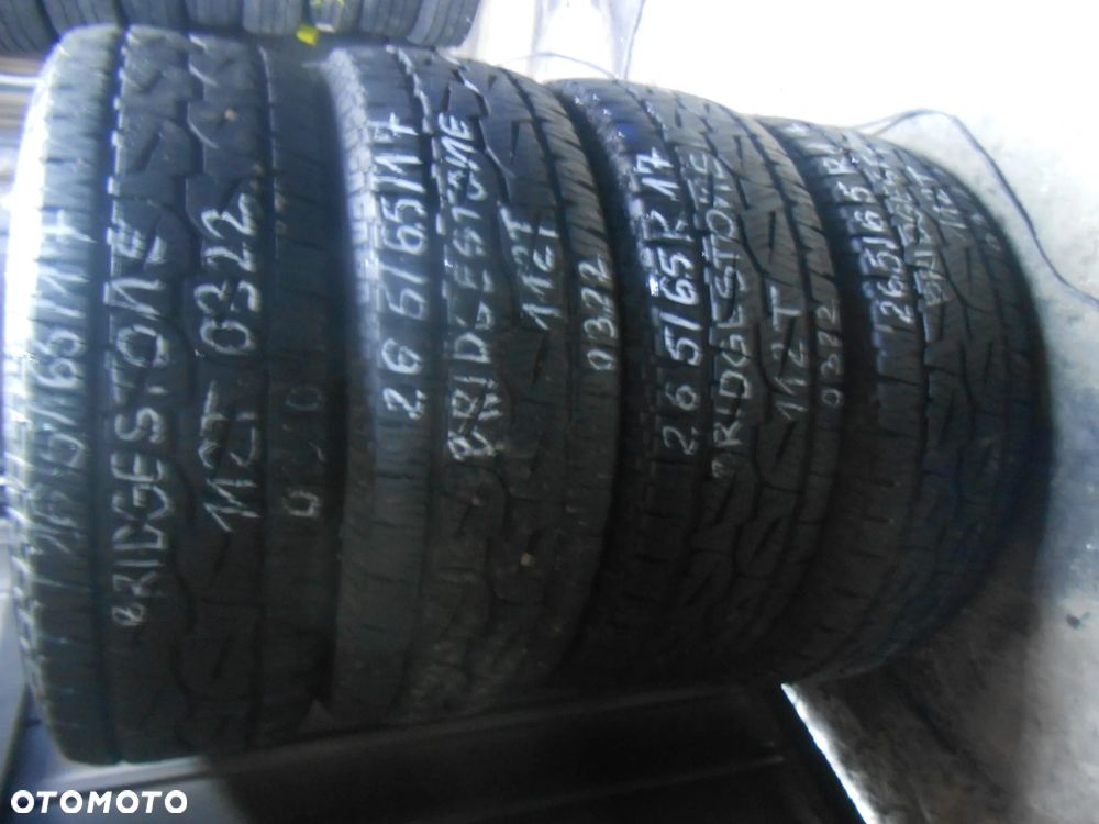 OPONY 265/65R17 BRIDGESTONE DUELER A/T DOT 0322 9MM - 1