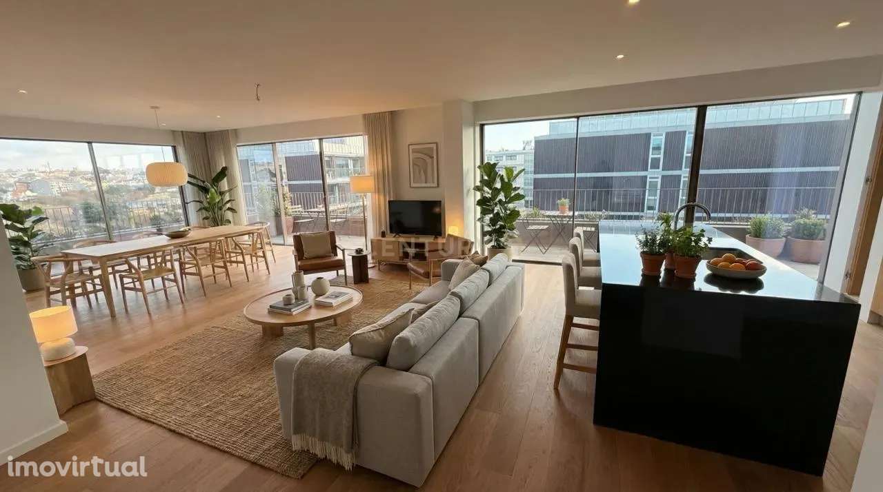 Penthouse T4 Nova de Luxo em Matosinhos Sul | Empreendimento Nautilus - Grande imagem: 3/60