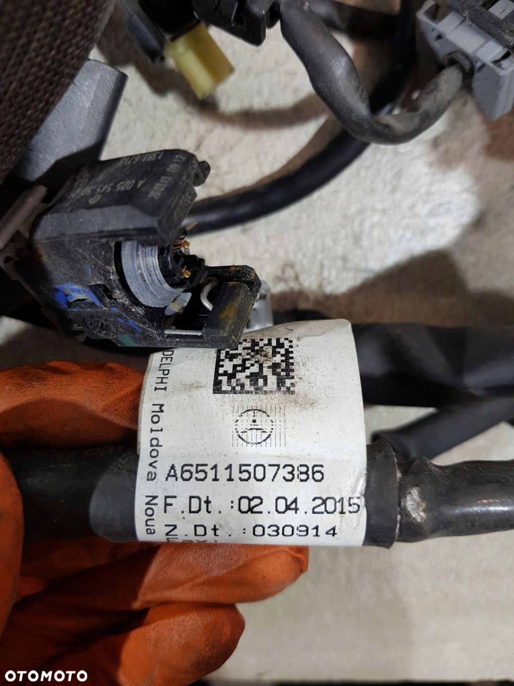 WIĄZKA INSTALACJA SILNIKA A6511507386 MERCEDES GLA CLA 2.2 CDI 651930 - 13