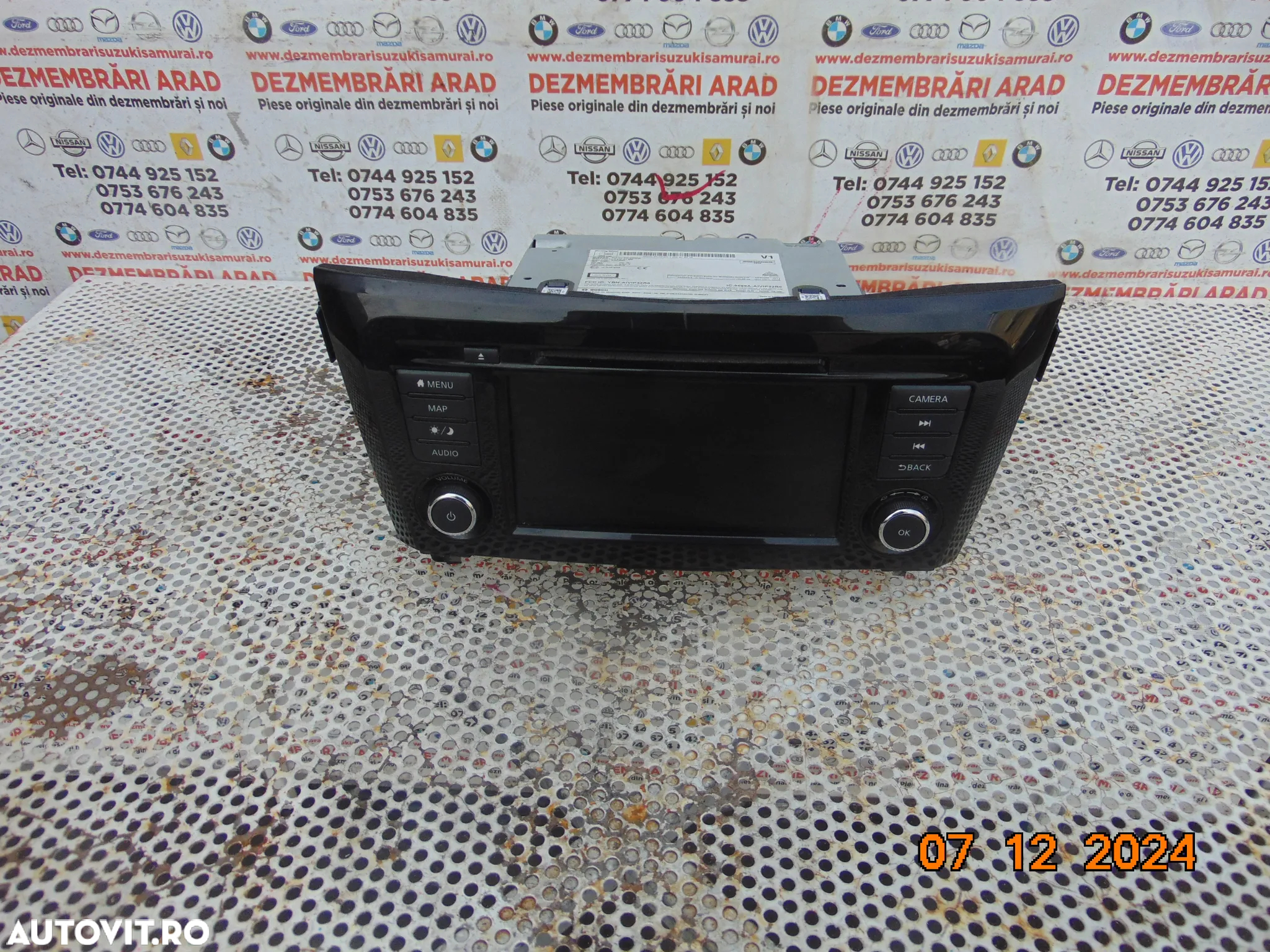Navigatie Nissan qashqai 2013-2021 j11 dezmembrez qashqai 1.5 manual continental - 8