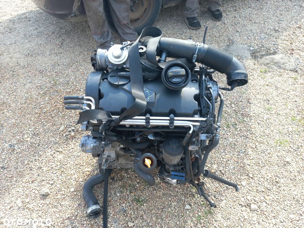 Vw Seat Toledo III Skoda 1.9 TDI 105km BJB silnik kompletny wtryski turbina - 1