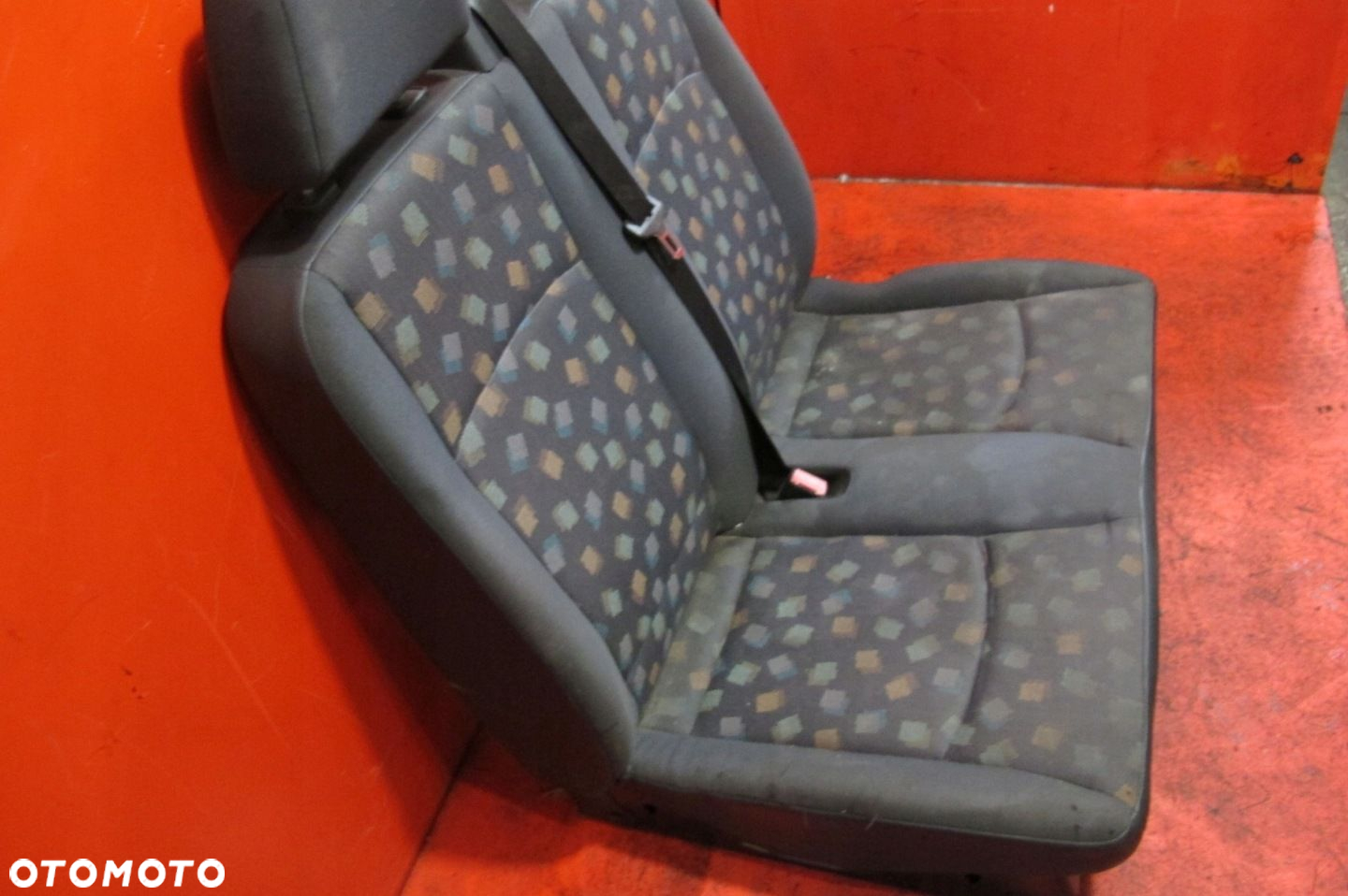 MERCEDES VITO W639 03- FOTEL KANAPA ŁAWKA DWÓJKA PASAŻERA EUROPA - 5