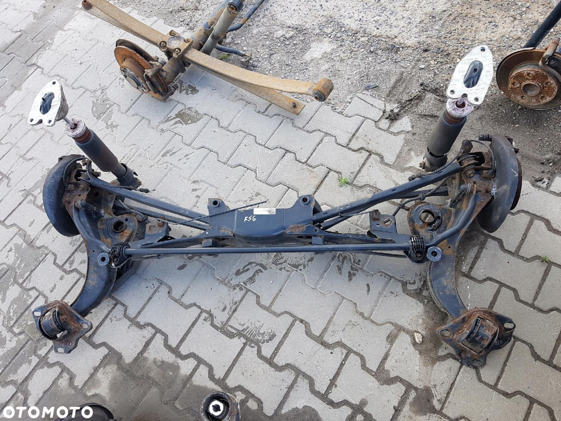 MINI COOPER F56 13r- F55 F57 BELKA ZAWIESZENIA TYŁ TYLNA - 2