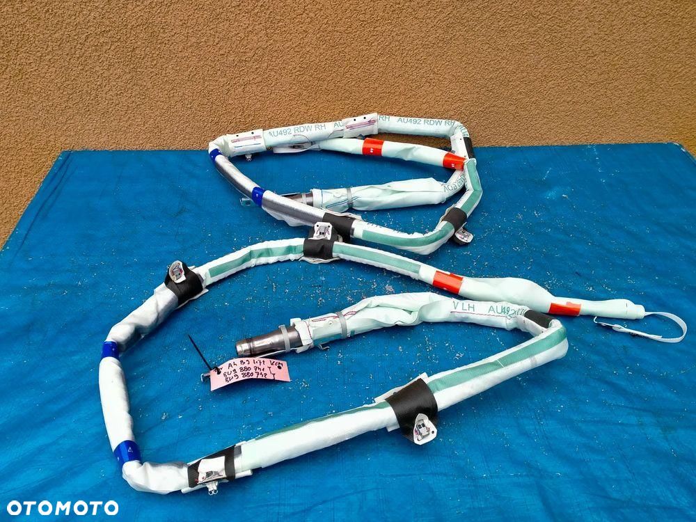 AUDI A4 B9 LIFT 20- AVANT KURTYNY KURTYNA PRAWA LEWA 8W9880741J 8W9880742J - 1