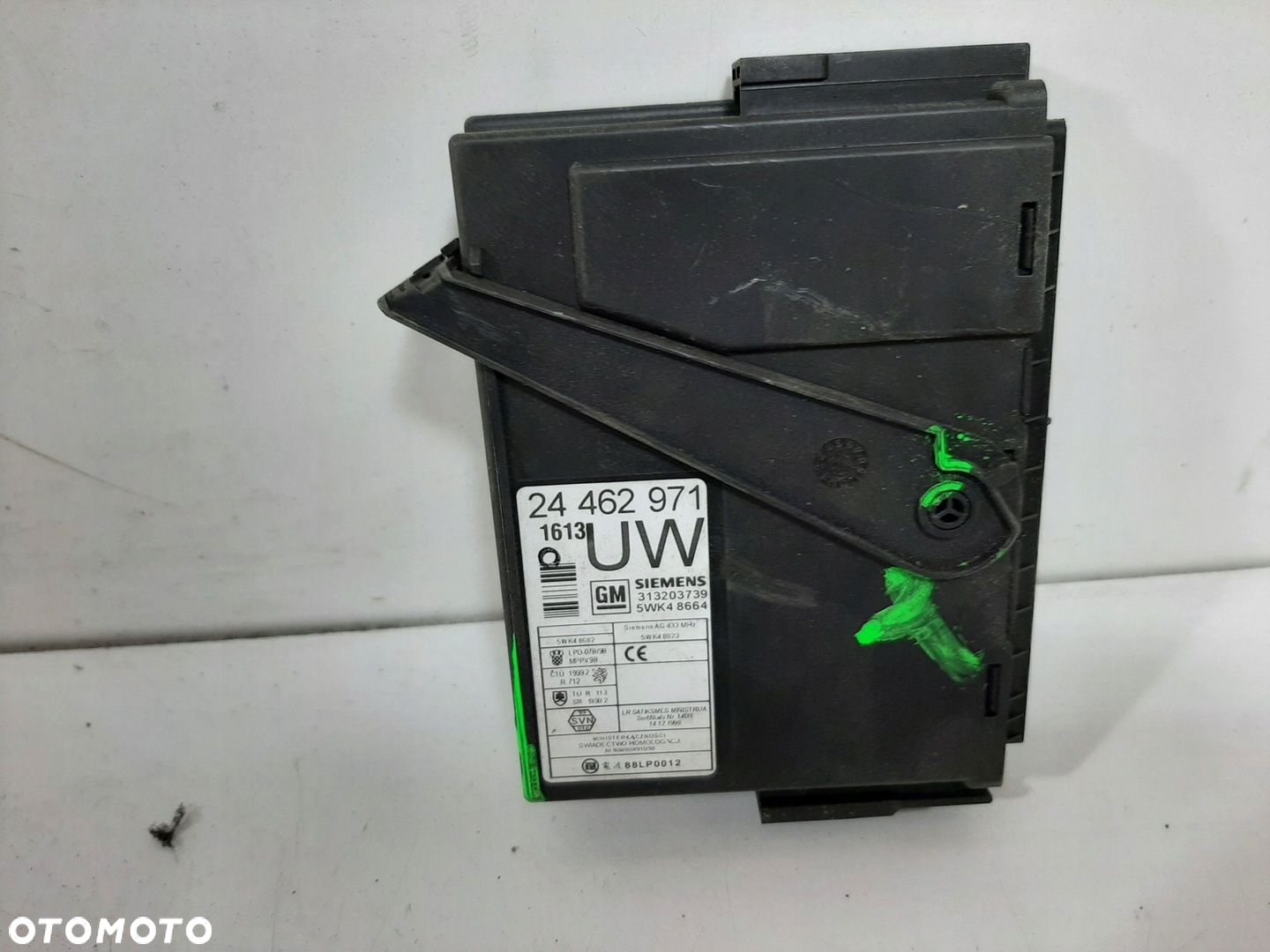 OPEL CORSA C 1.2 16V 3D 01R STEROWNIK SILNIKA ZESTAW 0261206074 09115112 - 11