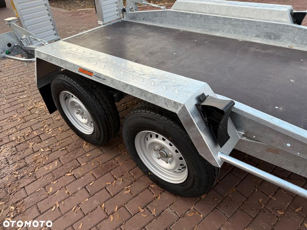Neptun Przyczepa do przewozu sprzętu budowlanego Neptun LOADMAX N35-350 2bld 3,5x1,7 3500kg 2 osie pod koparke koparka walec MOTOMUS - 7