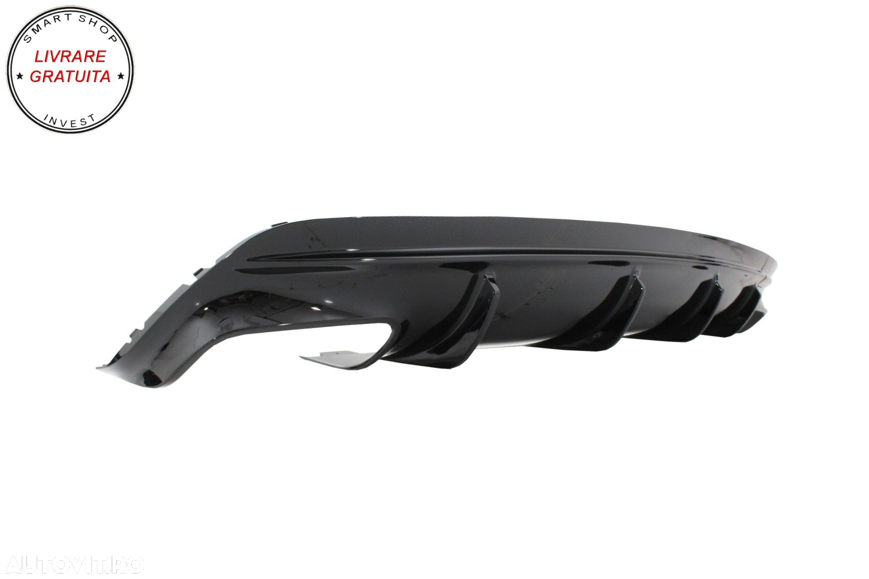 Difuzor Bara Spate Mercedes CLA W117 X117 (2013-2018) Facelift CLA45 Look- livrare gratuita - 3