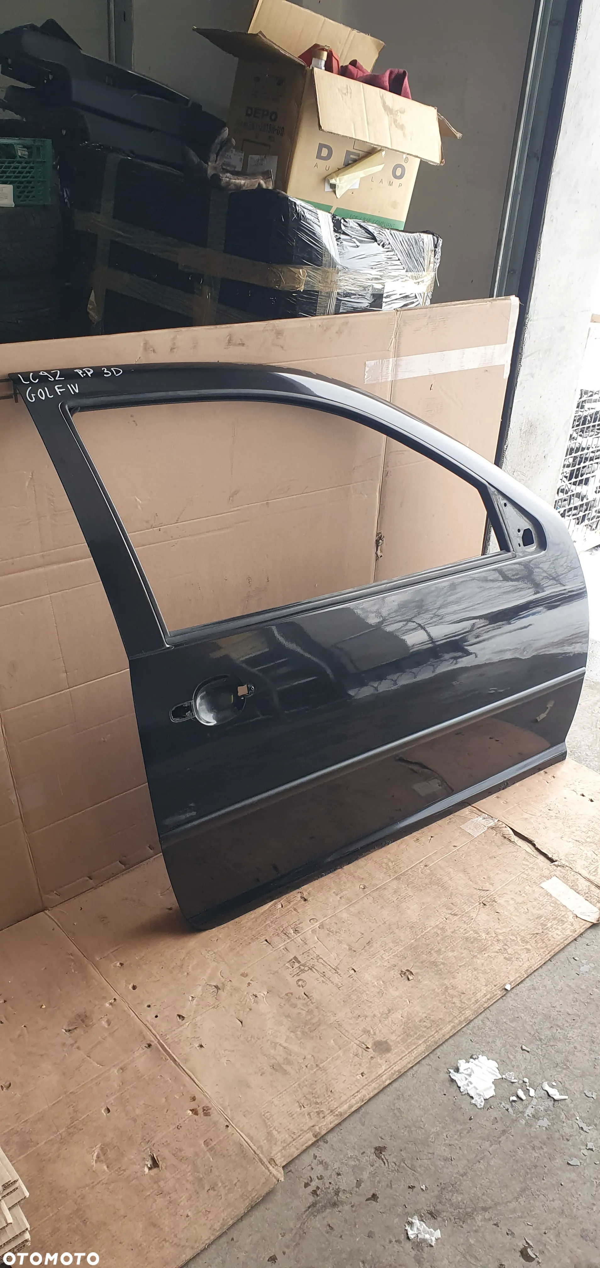 Drzwi prawy przód przednie prawe VW GOLF IV 4 3 drzwi 3D LC9Z - 3