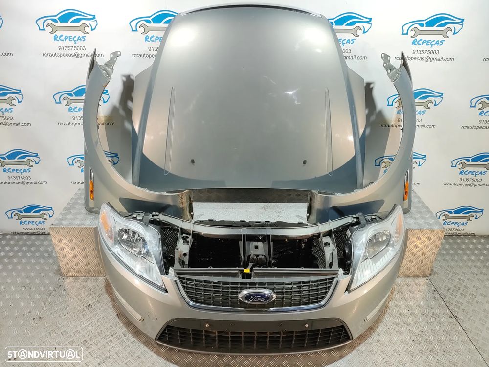 FRENTE COMPLETA FORD MONDEO IV 4 MK4 CAPOT PARACHOQUES GUARDA-LAMAS OTICAS RADIADOR VENTILADOR FRENTE FIBRA REFORÇO - 22