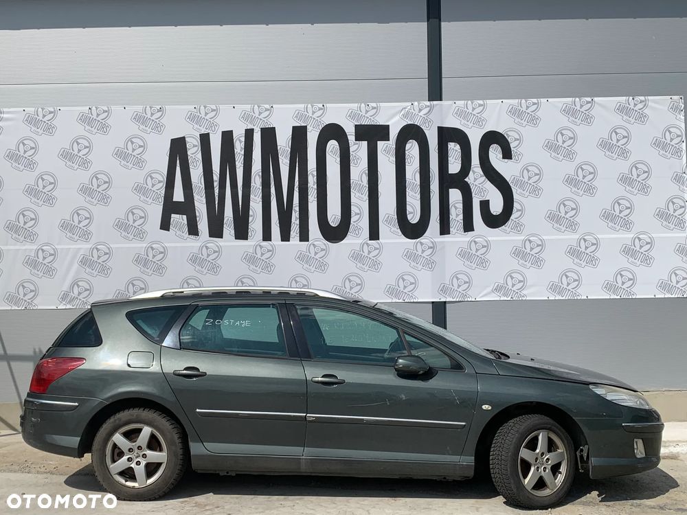 PEUGEOT 407 2008 1.6 *SAMOCHÓD NA CZĘŚCI* 1080  MASKA, LAMPA, DRZWI, LUSTERKO, ZDERZAK, GRILL, BŁOTNIK, KLAPA, BELKA, DESKA, FOTELE, KANAPA, ĆWIARTKA KIEROWNICA, TARCZE, ZACISKI, ZAWIESZENIE, KOMPLETNY PRZÓD, KOMPLETNY TYŁ, LICZNIK, ZEGARY, PRAWE LEWE PRZÓD TYŁ - 1