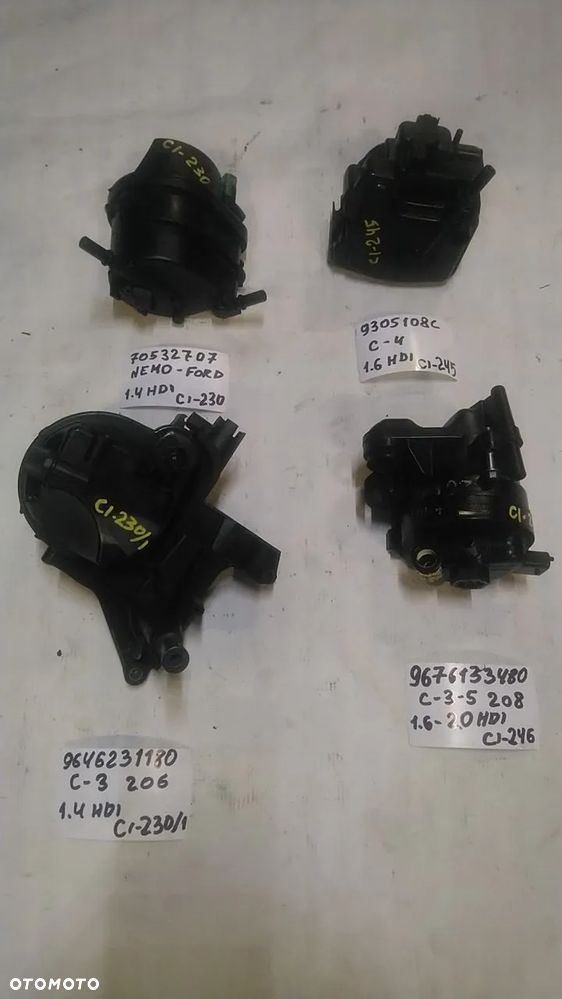 CITROEN PEUGEOT OBUDOWA FILTRA PALIWA