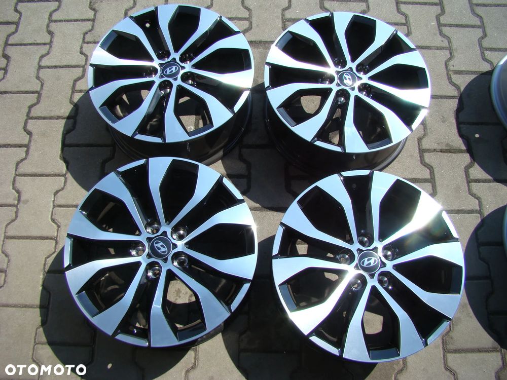 a122 5x114,3 Hyundai i30 i40 Kona Santa Fe Tuscon IX35 Veloster Elantra 7Jx17 - 1