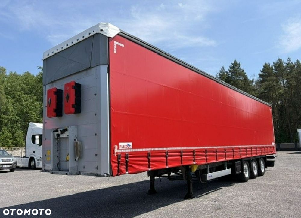 Schmitz Cargobull Varios, Oś podnoszona, Dach podnoszony - 2