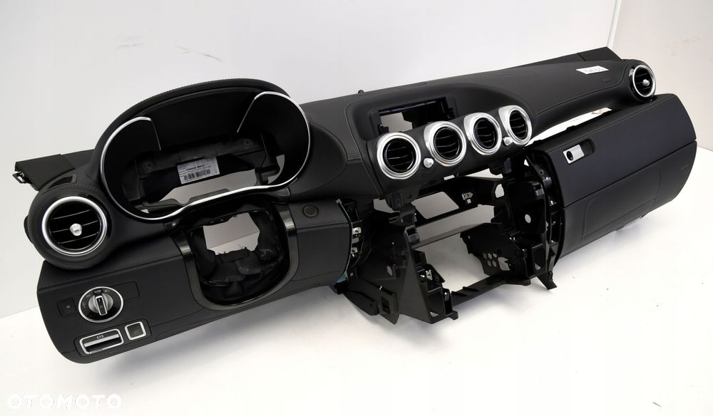 MERCEDES AMG GT W190 LIFT DESKA KONSOLA BIAŁA NIĆ - 3