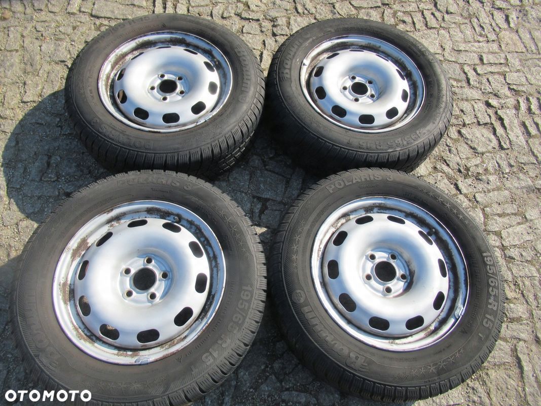 KOŁA ZIMA R15 VW GOLF 4,BORA,SKODA OCTAVIA,SEAT LEON I.AUDI A3 5x100 - 1