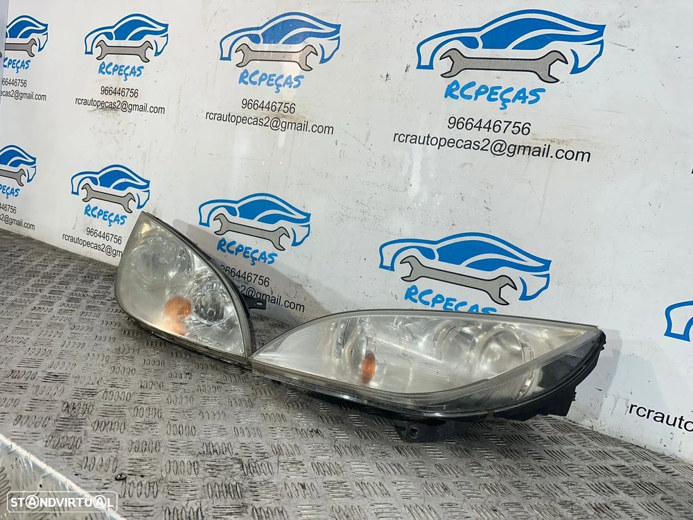 .Conjunto Farol Otica Frente Frontal Direita Esquerda Original Mistubishi Colt 8301A285 mr957356 2003 - 2013 - 5