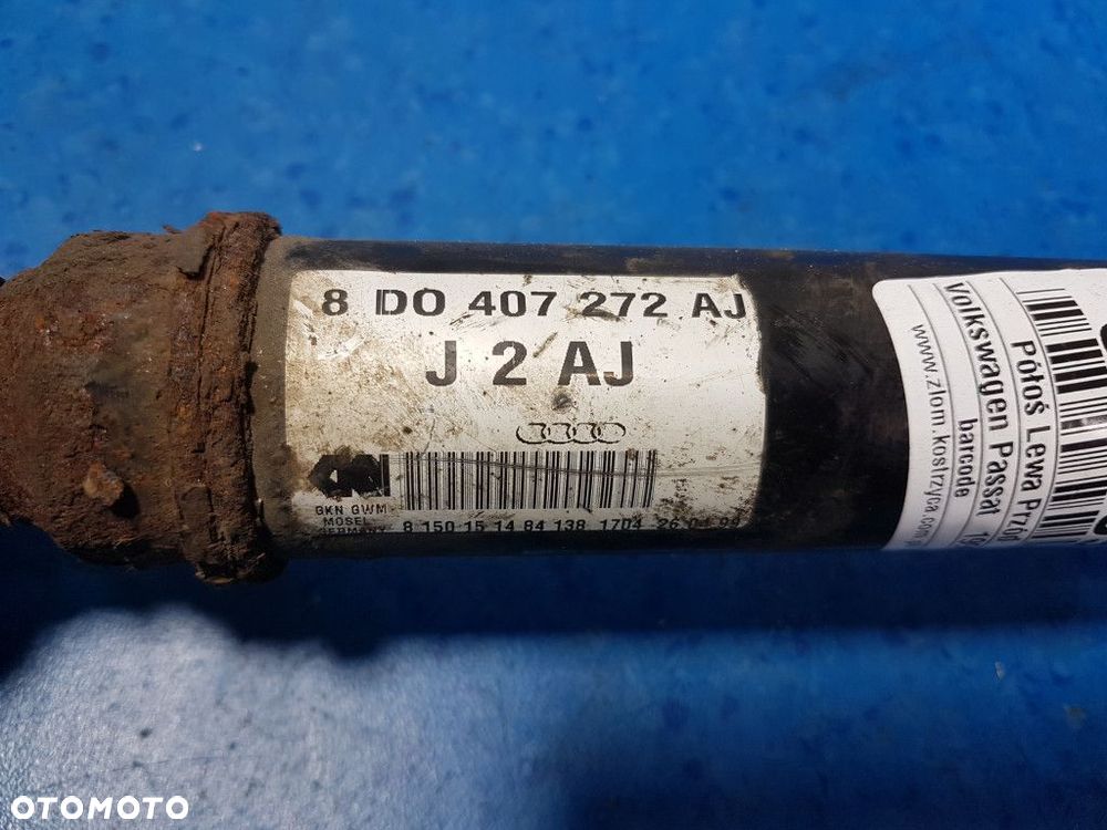 VW PASSAT B5 1.9 TDI PÓŁOŚ LEWA PRZÓD - 2