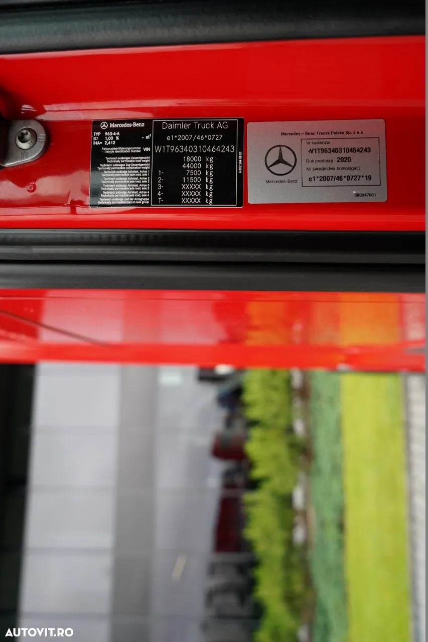Mercedes-Benz ACTROS 1845 / MP5 / BIG SPACE / CONTRACT DE SERVICE POST-SERVICE - 39