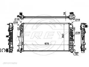 Radiator apa Sprinter 906 - 1