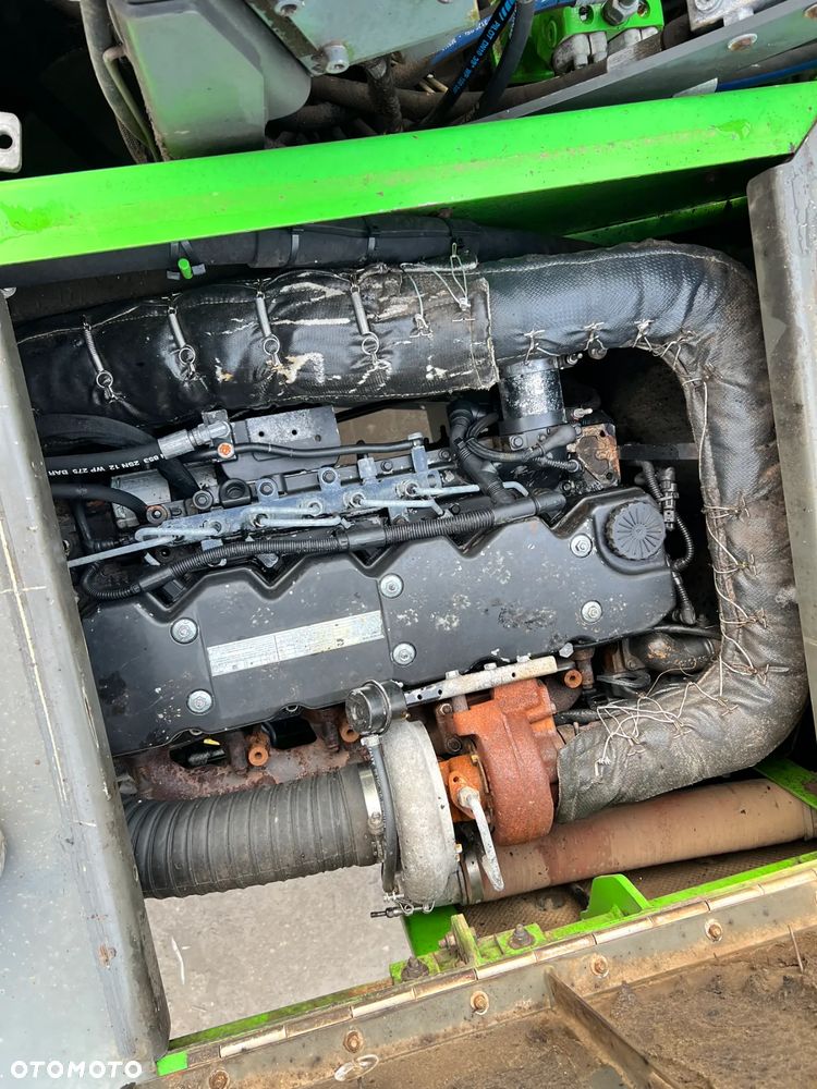 Sennebogen 825 klima + webasto + centralne smarowanie + GENERATOR dynaset 10kW + CHWYTAK do złomu 0,8m3, wideo - 25