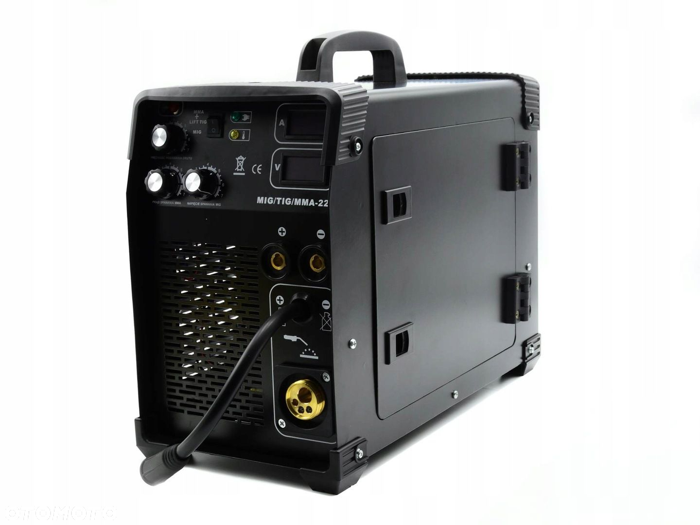 GEKO SPAWARKA 3w1 20-220A LCD MIG/TIG/MMA-220 OSPRZĘT  MASKA G80096 - 4